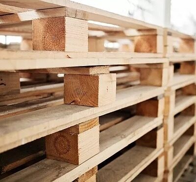 wooden pallets